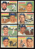 1956 Topps Part Set Lot 101 Diff VG Alston Nuxhall Burgess 458194