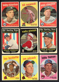 1959 Topps Part Set Lot 141 Diff VG Mazeroski Slaughter Pinson 458233