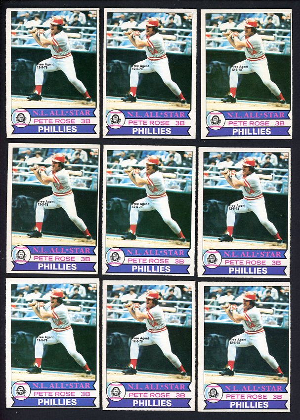 1979 O Pee Chee #160 Carl Yastrzemski Red Sox Lot Of 17 EX-MT/NR-MT 458245