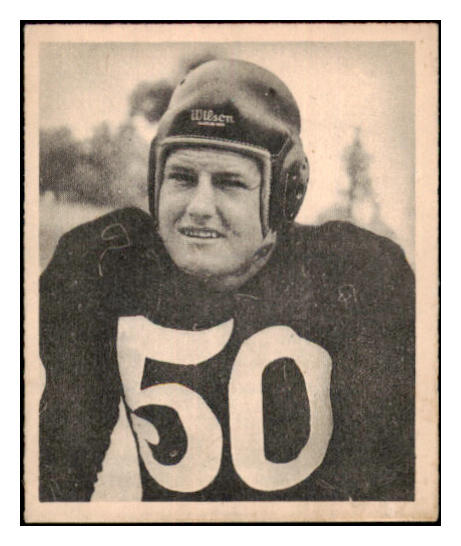 1948 Bowman Football #058 Bobby Nussbaumer Washington EX-MT 458800