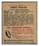 1948 Bowman Football #073 Tex Coulter Giants EX-MT 458815