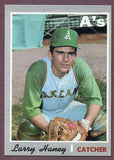 1970 Topps Baseball #648 Larry Haney A's NR-MT 458863