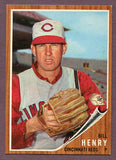 1962 Topps Baseball #562 Bill Henry Reds NR-MT 458924