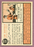 1962 Topps Baseball #578 Jim Duffalo Giants EX-MT 458937