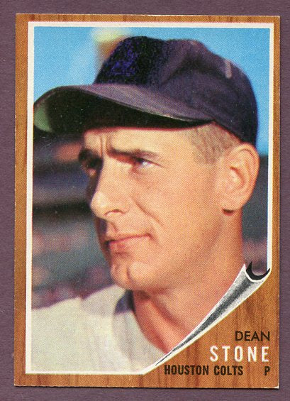 1962 Topps Baseball #574 Dean Stone Colt .45s EX-MT 458938