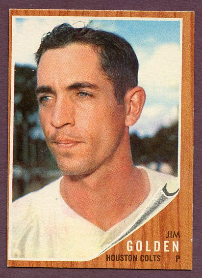 1962 Topps Baseball #568 Jim Golden Colt .45s EX-MT 458939