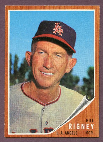 1962 Topps Baseball #549 Bill Rigney Angels EX-MT 458954