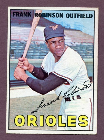 1967 Topps Baseball #100 Frank Robinson Orioles EX 459562