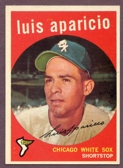 1959 Topps Baseball #310 Luis Aparicio White Sox EX-MT 459627