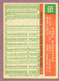 1959 Topps Baseball #155 Enos Slaughter Yankees EX-MT 459631