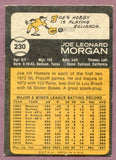 1973 Topps Baseball #230 Joe Morgan Reds EX-MT 459645