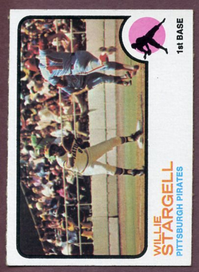1973 Topps Baseball #370 Willie Stargell Pirates EX-MT 459647