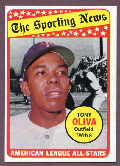 1969 Topps Baseball #427 Tony Oliva A.S. Twins EX-MT 459660