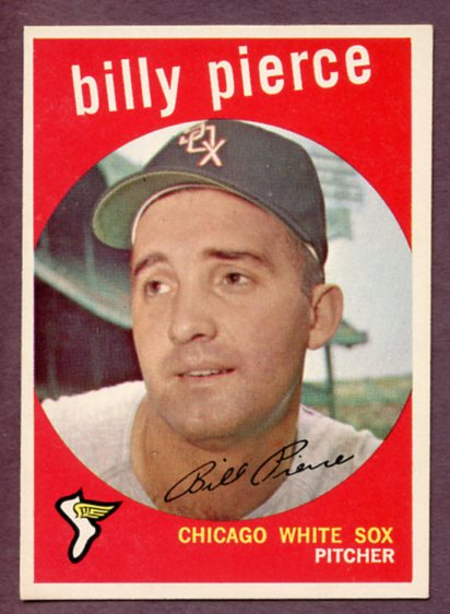 1959 Topps Baseball #410 Billy Pierce White Sox EX-MT 459665