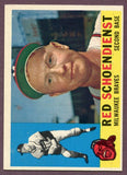 1960 Topps Baseball #335 Red Schoendienst Braves EX-MT 459696