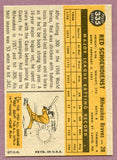 1960 Topps Baseball #335 Red Schoendienst Braves EX-MT 459696