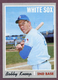 1970 Topps Baseball #695 Bobby Knoop White Sox EX-MT 459700