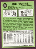 1967 Topps Baseball #350 Joe Torre Braves EX-MT 459762