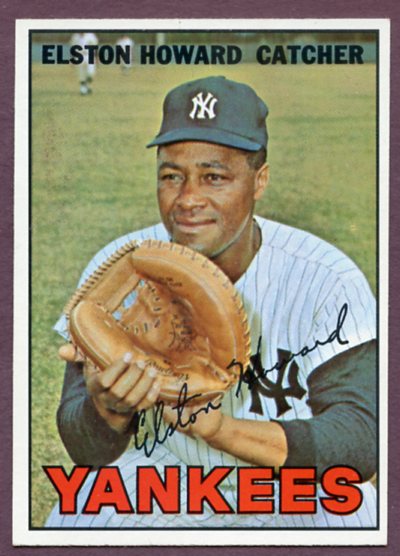 1967 Topps Baseball #025 Elston Howard Yankees EX-MT 459765