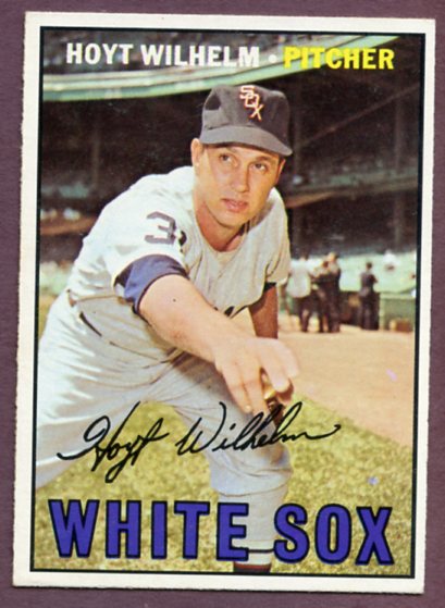 1967 Topps Baseball #422 Hoyt Wilhelm White Sox EX-MT 459769
