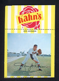 1967 Kahns Baseball Ken Johnson Braves NR-MT 459953