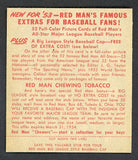 1953 Red Man #001NL Charles Dressen Dodgers EX+/EX-MT w/Tab 459970