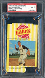 1966 Kahns Baseball Bill Mazeroski Pirates PSA 7 NM w/Tab Small 459987