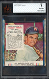 1953 Red Man #021AL Mickey Vernon Senators BVG 7 NM w/Tab 460008