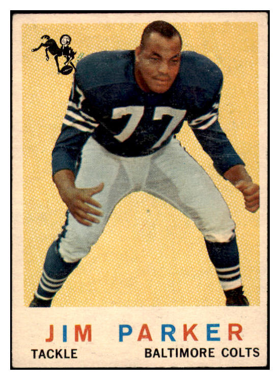 1959 Topps Football #132 Jim Parker Colts VG-EX 460059