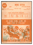 1963 Topps Football #062 Mike Ditka Bears VG-EX 460090