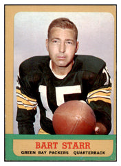 1963 Topps Football #086 Bart Starr Packers EX 460091