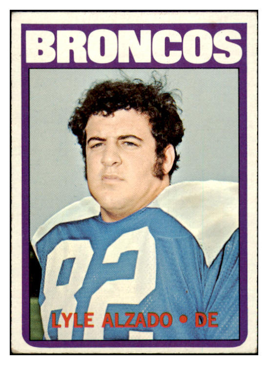 1972 Topps Football #106 Lyle Alzado Broncos VG-EX 460144