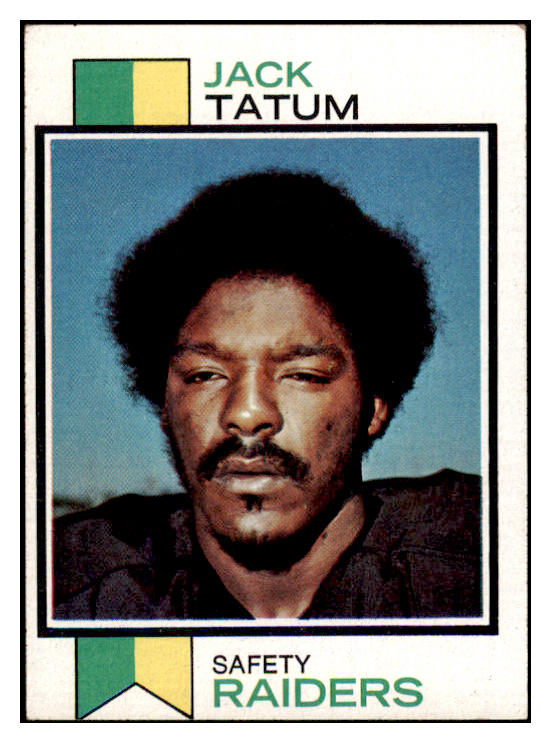 1973 Topps Football #288 Jack Tatum Raiders EX 460150