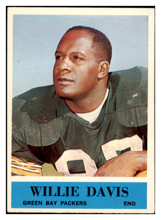 1964 Philadelphia Football #072 Willie Davis Packers EX-MT 460166
