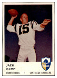 1961 Fleer Football #155 Jack Kemp Chargers EX-MT 460233