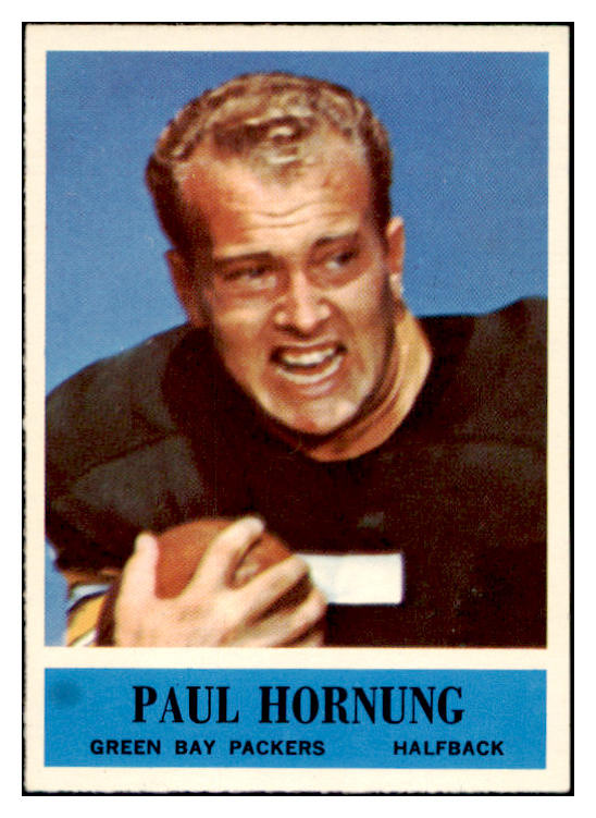 1964 Philadelphia Football #074 Paul Hornung Packers EX-MT 460251