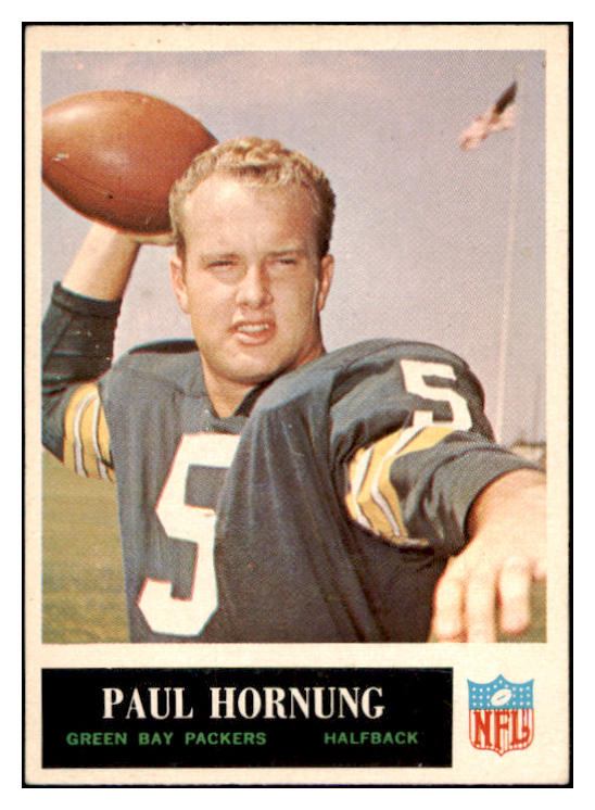 1965 Philadelphia Football #076 Paul Hornung Packers EX-MT 460256