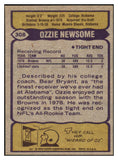 1979 Topps Football #308 Ozzie Newsome Browns NR-MT 460375