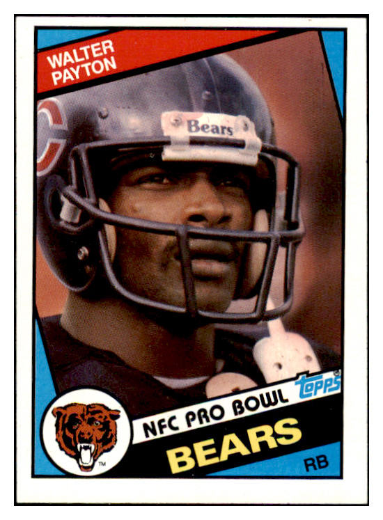 1984 Topps Football #228 Walter Payton Bears EX-MT 460392