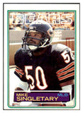 1983 Topps Football #038 Mike Singletary Bears EX-MT 460404
