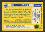 1982 Topps Football #486 Ronnie Lott 49ers NR-MT 460406