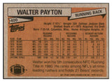 1981 Topps Football #400 Walter Payton Bears NR-MT 460407