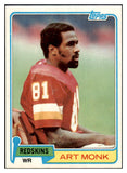 1981 Topps Football #194 Art Monk Washington NR-MT 460410
