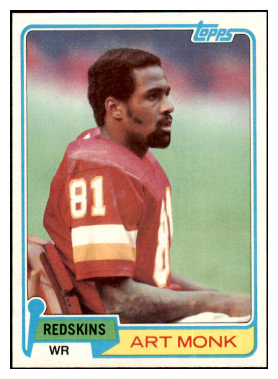 1981 Topps Football #194 Art Monk Washington NR-MT 460412