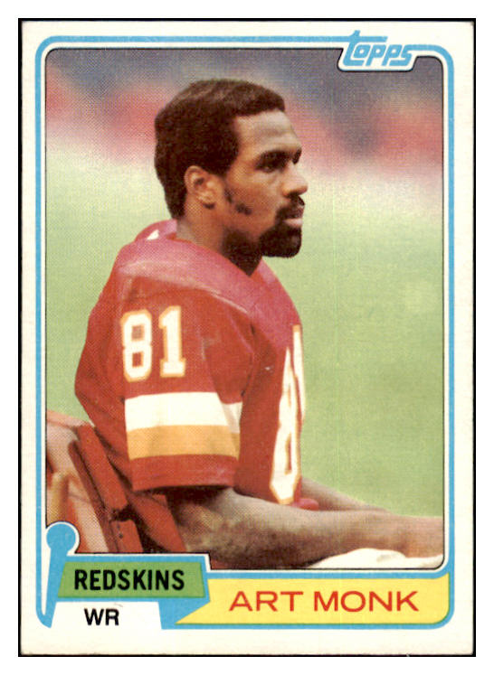 1981 Topps Football #194 Art Monk Washington EX-MT 460413
