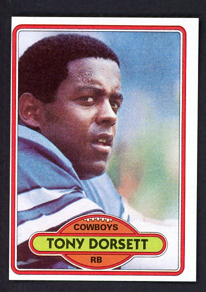 1980 Topps Football #330 Tony Dorsett Cowboys EX 460416