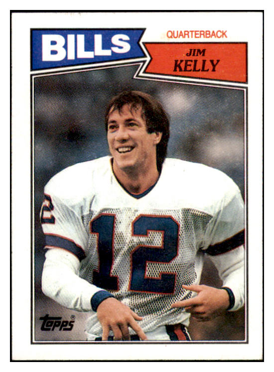 1987 Topps Football #362 Jim Kelly Bills NR-MT 460418