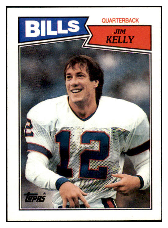 1987 Topps Football #362 Jim Kelly Bills NR-MT 460419