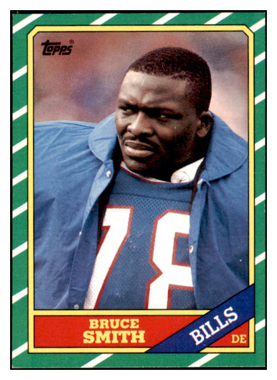 1986 Topps Football #389 Bruce Smith Bills NR-MT 460425