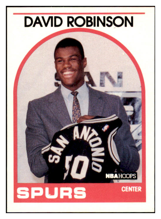 1989 Hoops Basketball #138 David Robinson Spurs NR-MT 460444